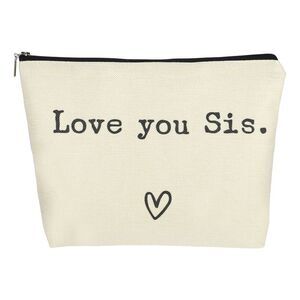 Love You Big Sis Makeup Gift Idea Presents Organizer Bag Travel Toiletry Bags